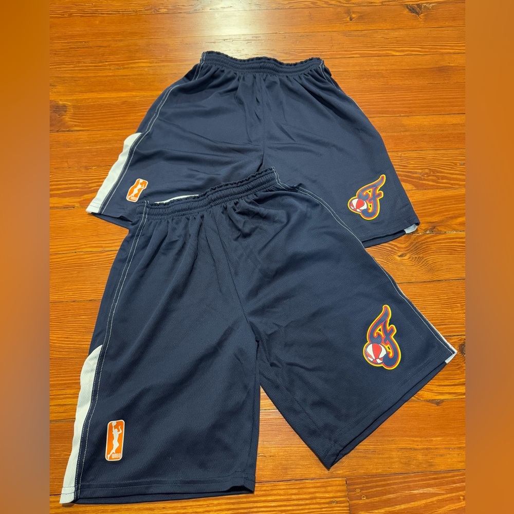 #3 Youth large girls boys Navy Blue Athletic Shorts basketball fever Indiana YL